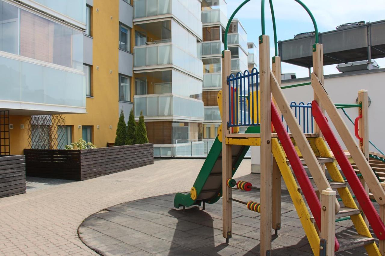 New Modern 4-Room Apartment With Big Balcony And Undeground Parking In Center Of Tallinn Luaran gambar